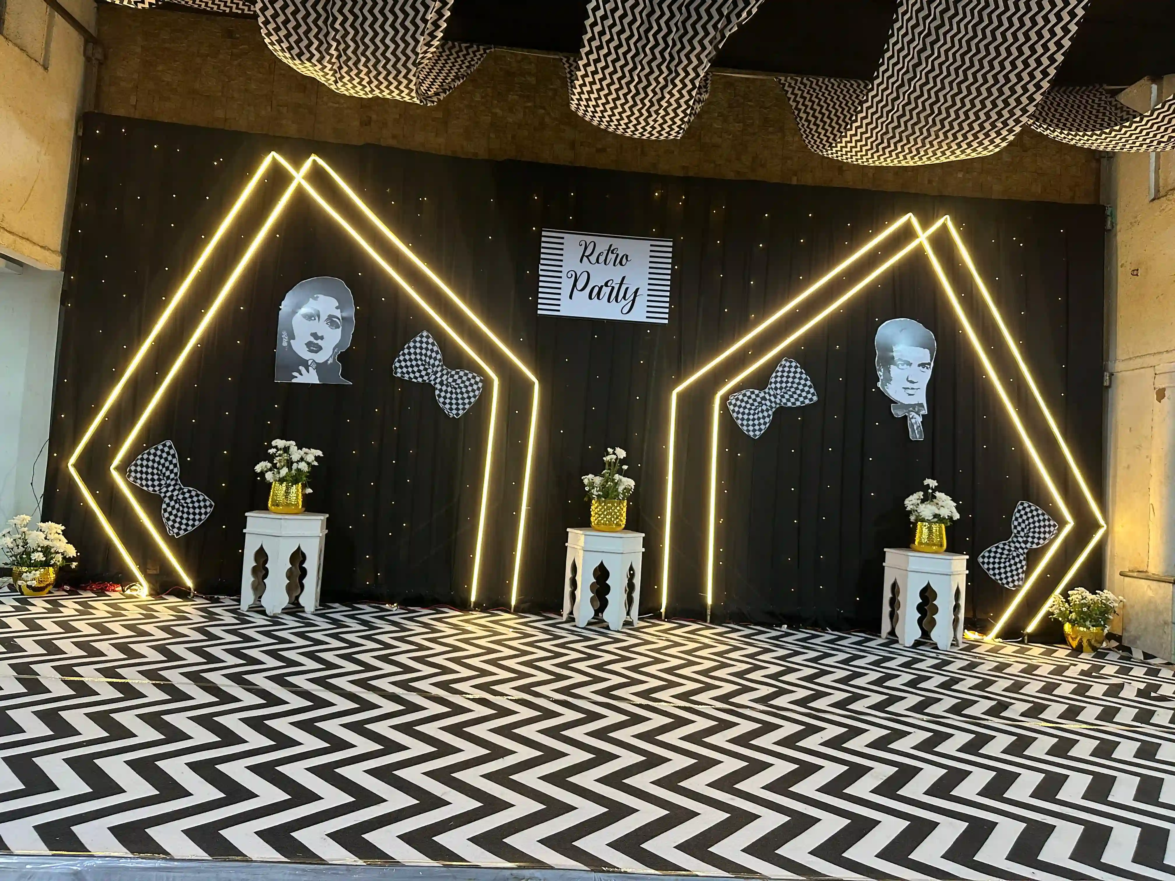 Wedding Stage Decoration in Chhatrapati Sambhajinagar by Raj Leela Events